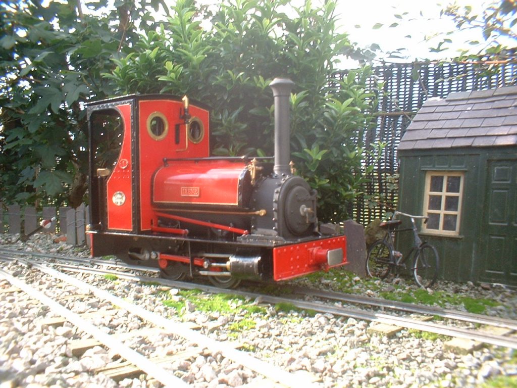 Bill Winter's 45mm garden rail quarry "Hunslet"